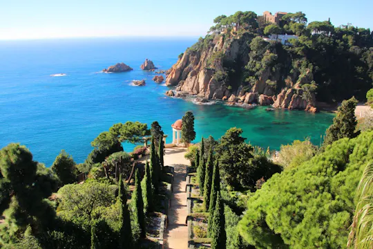 Eintrittskarte für den Botanischen Garten Marimurtra