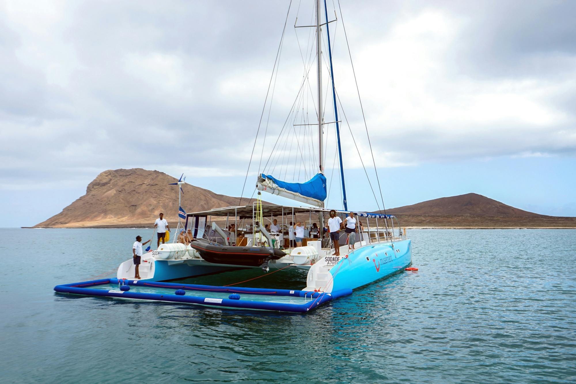 Kos catamaran cruise with swim stops and lunch