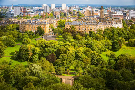 Lo más destacado del juego de exploración de la ciudad de Glasgow