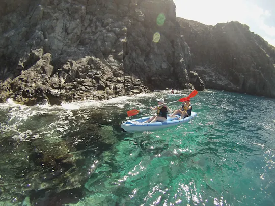 Excursion en kayak et plongée libre à Tenerife