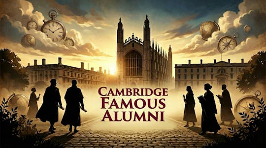 Cambridge Famous Alumni city exploration game