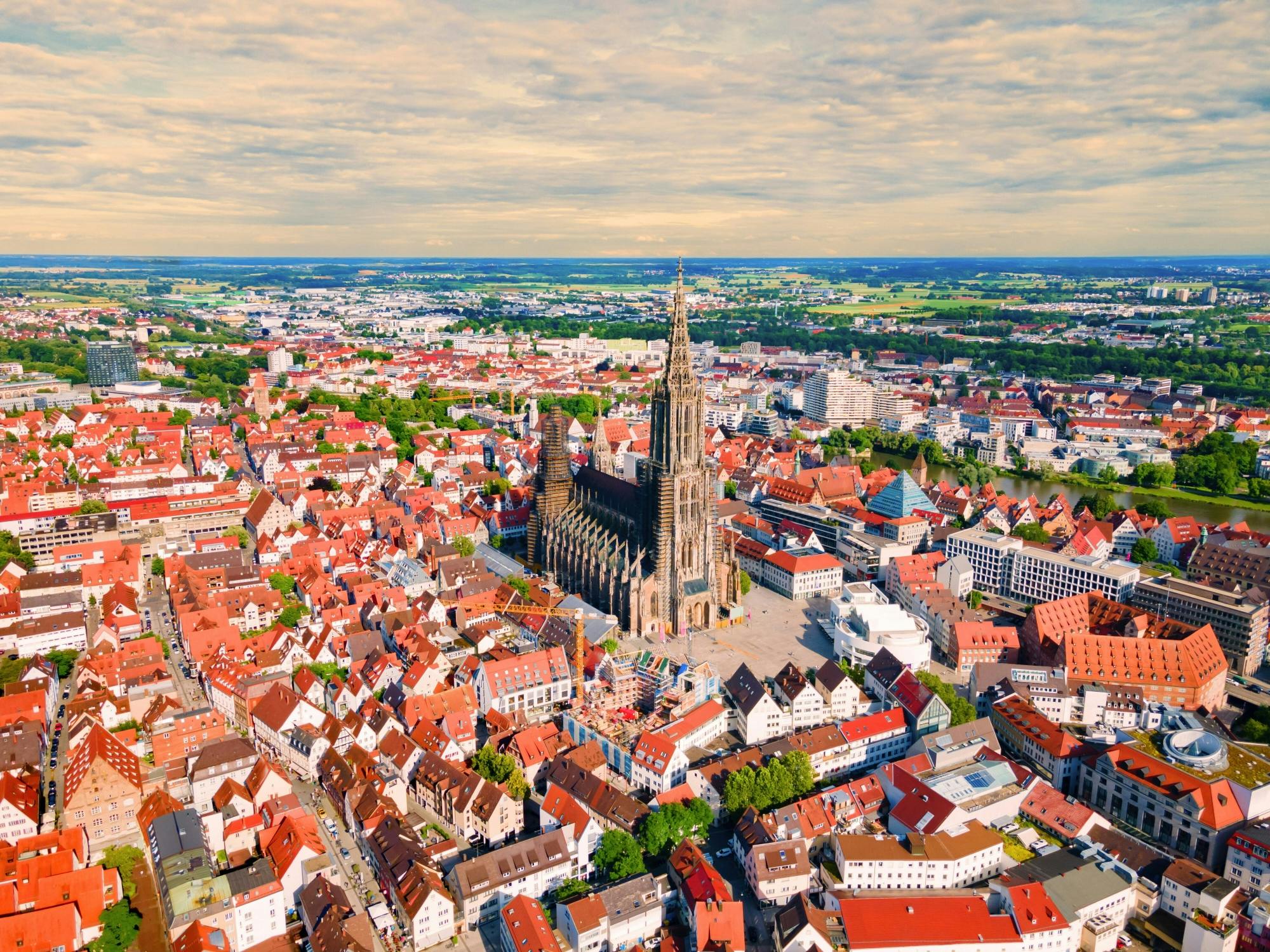 Die fünf vergoldeten Spatzen im Stadtentdeckungsspiel von Ulm