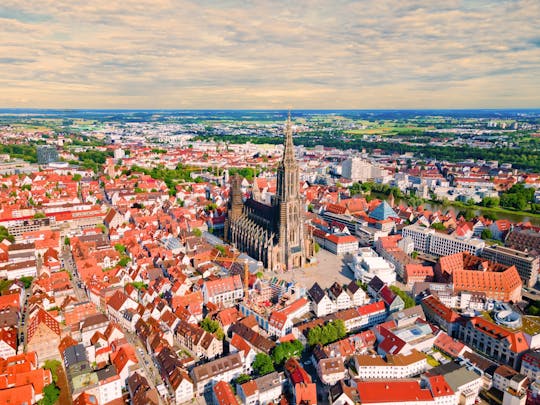 Die fünf vergoldeten Spatzen im Stadtentdeckungsspiel von Ulm