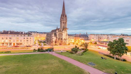 Caen walking tour with a local