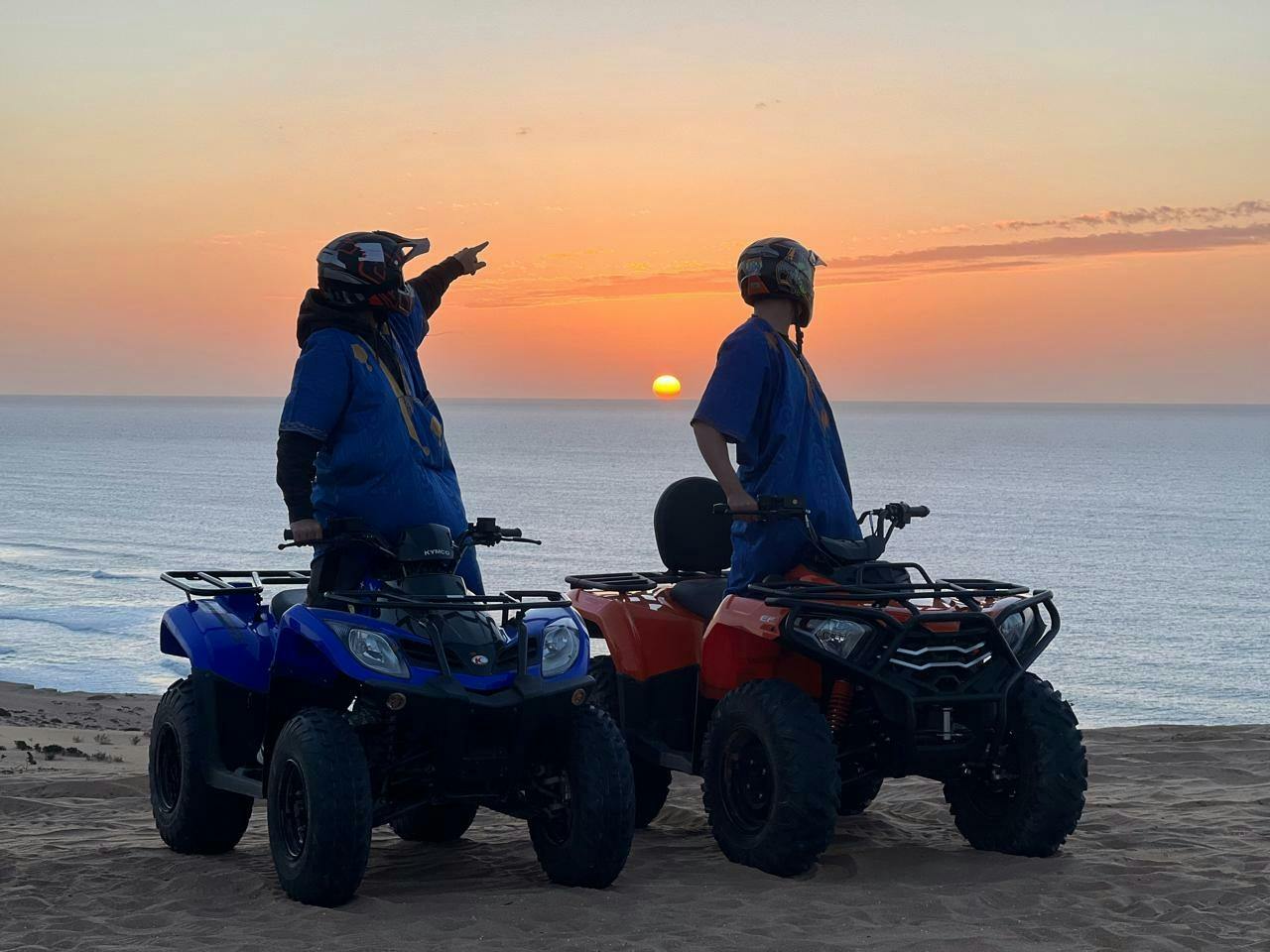 Moroccan quad-bike adventure with sunset barbecue