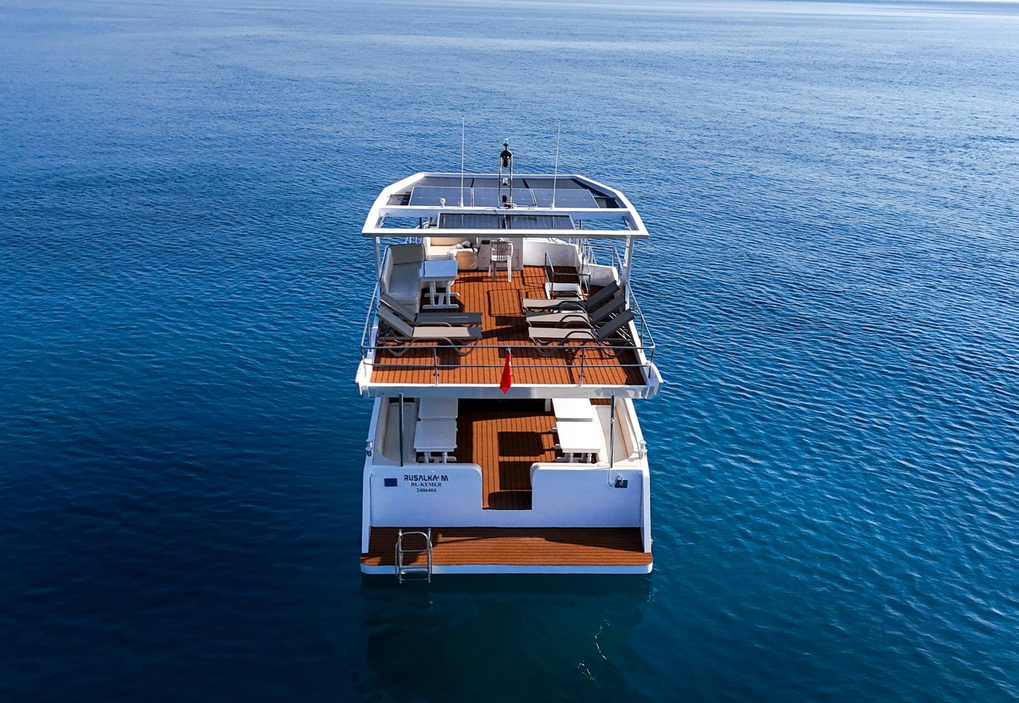 Sunset small-group deluxe yacht cruise from Kemer