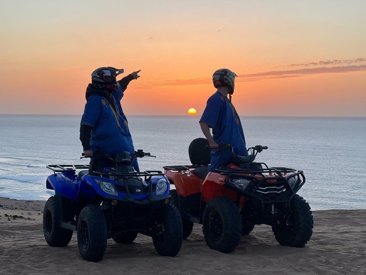 Moroccan quad-bike adventure with sunset barbecue