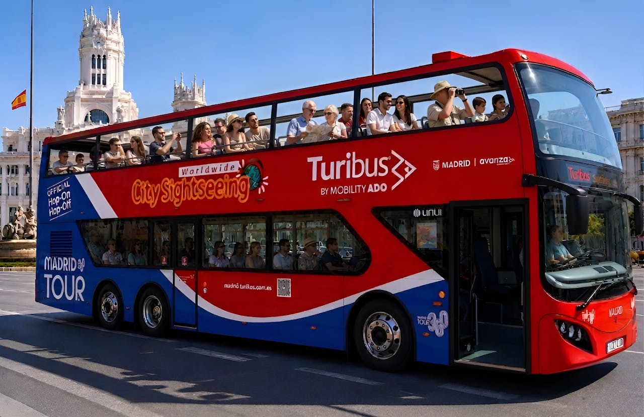 City Sightseeing 24 or 48-hour Madrid panoramic tour