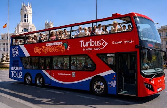 City Sightseeing 24 or 48-hour Madrid panoramic tour