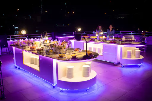 Dinner cruise on Bangkok’s Chao Phraya River