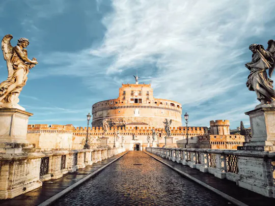 Visita guiada en grupo reducido al Castillo de Sant'Angelo, en Roma