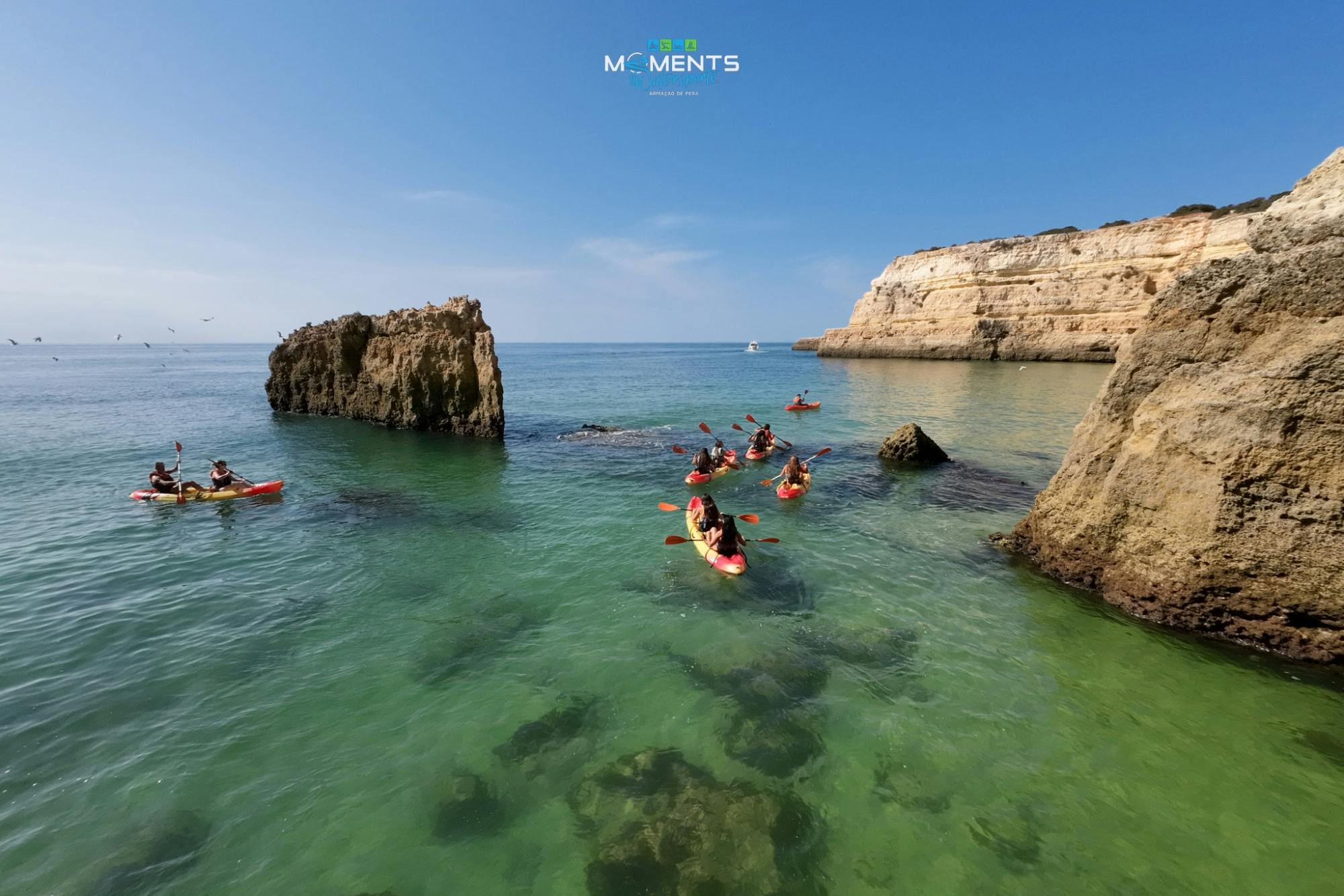 Kajaktour zu den Höhlen und wilden Stränden der Algarve
