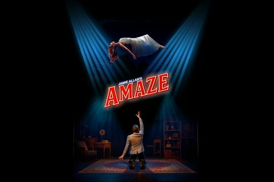Bilhetes para o espetáculo de magia «Amaze», de Jamie Allan, na Off-Broadway