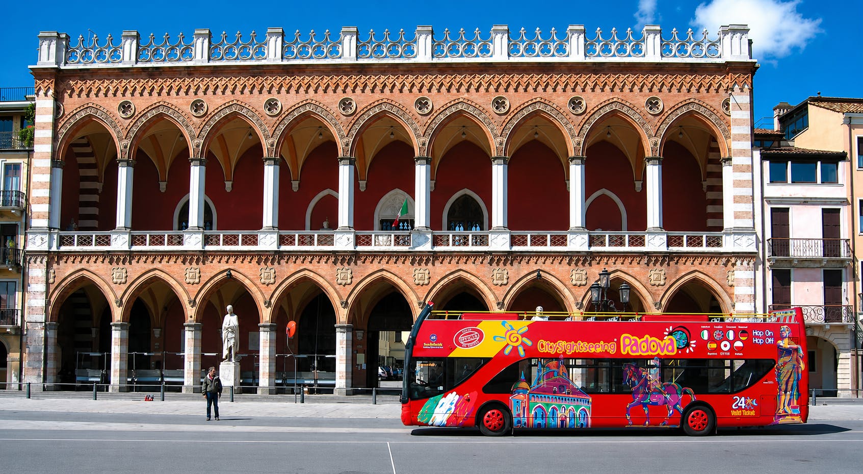 Padua hop-on hop-off bus 24-hour ticket