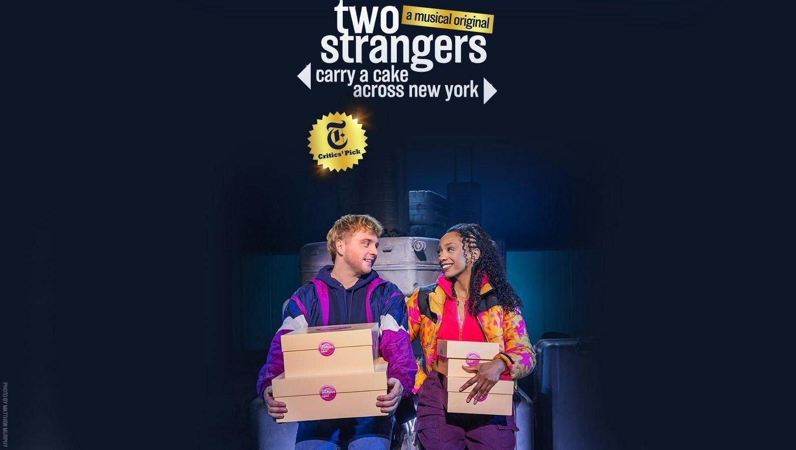 Bilhetes para «Two Strangers (Carry a Cake Across New York)» na Broadway