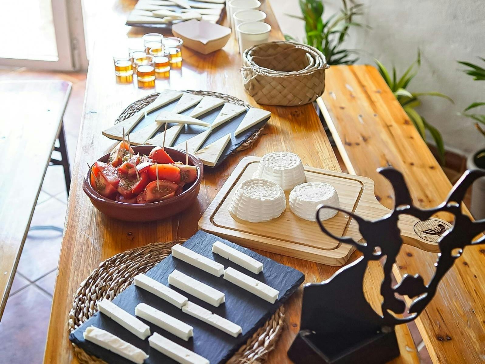 Fuerteventura goat cheese-making workshop with tasting