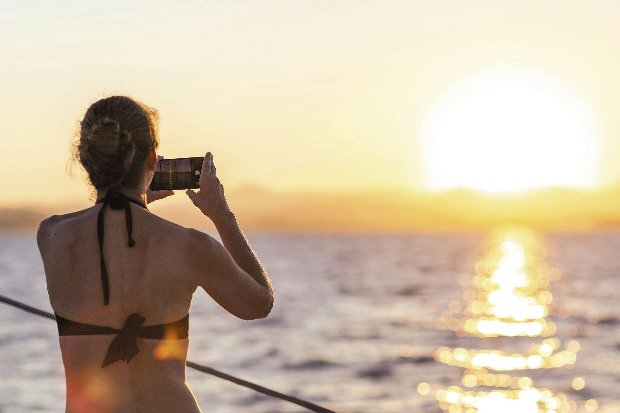Sunset boat cruise