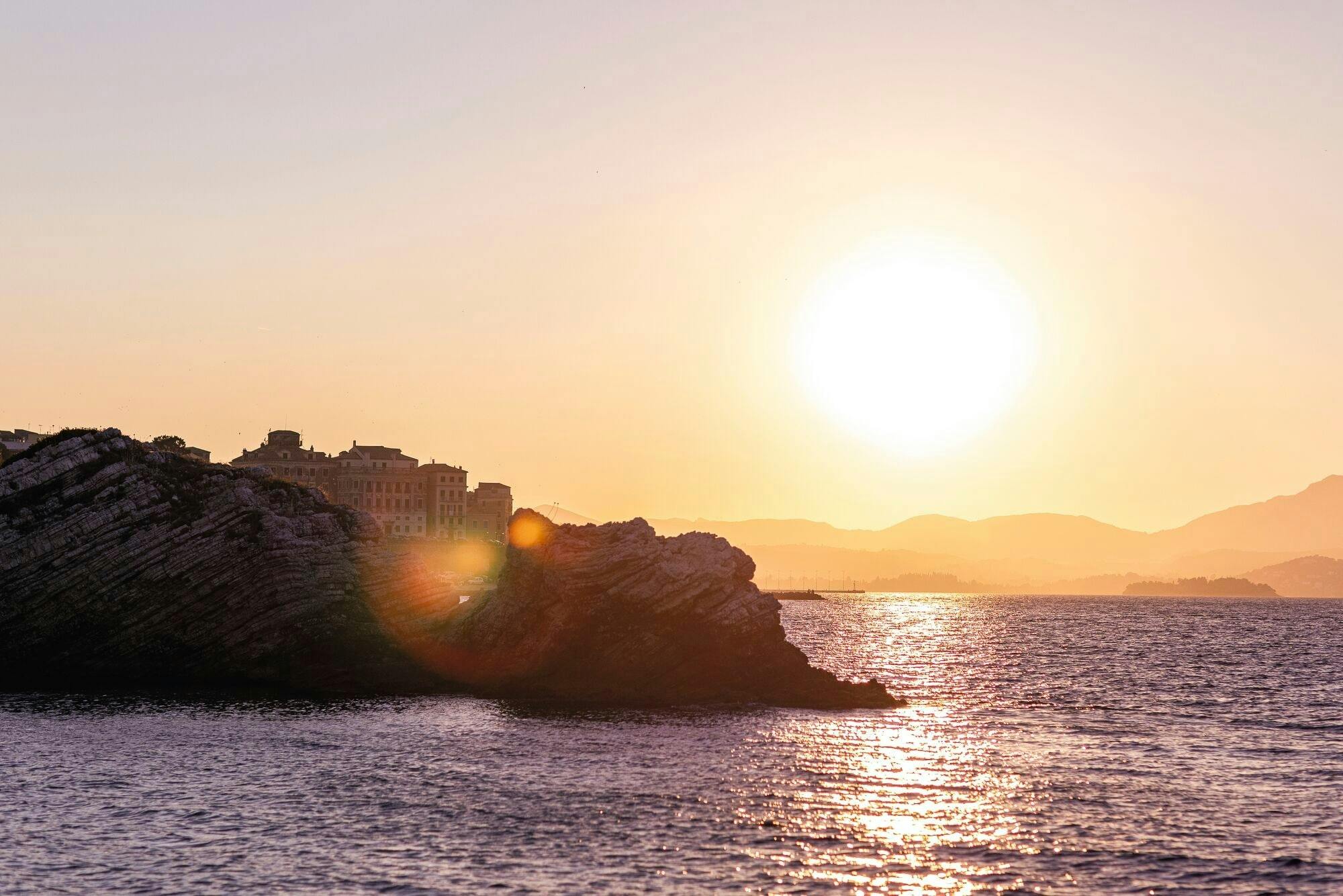 Gita in barca al tramonto
