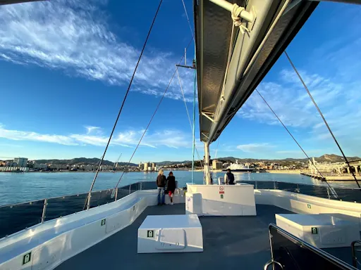 Solar eclipse sunset cruise