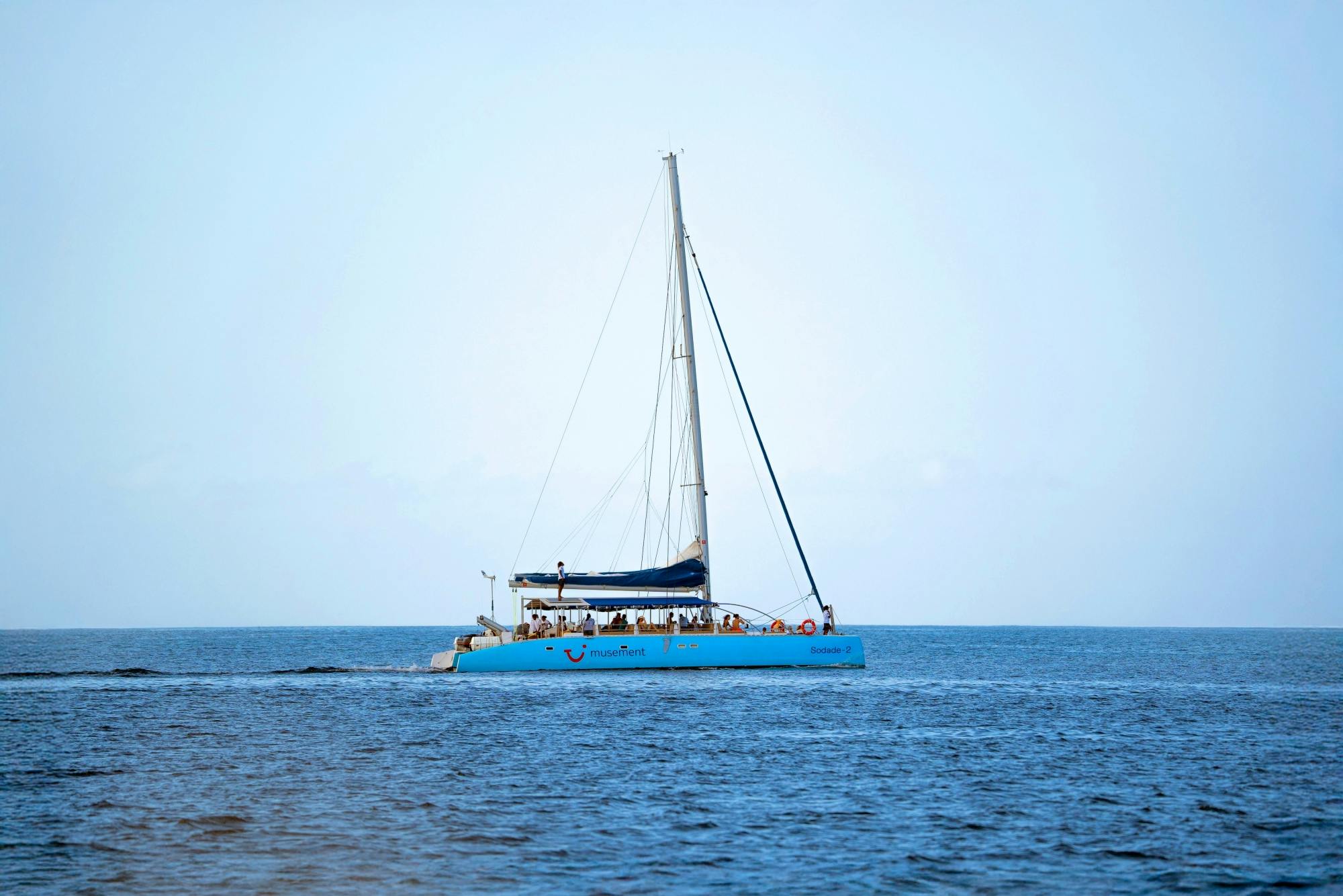 Kos half-day catamaran cruise with drinks and snacks without transfer