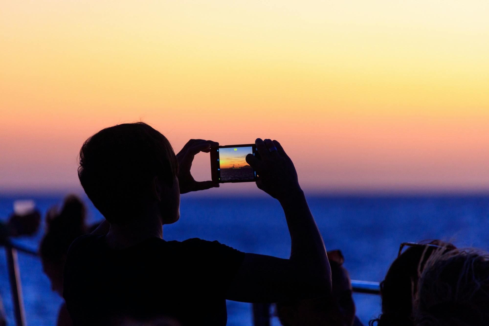 Ibiza solar eclipse sunset cruise