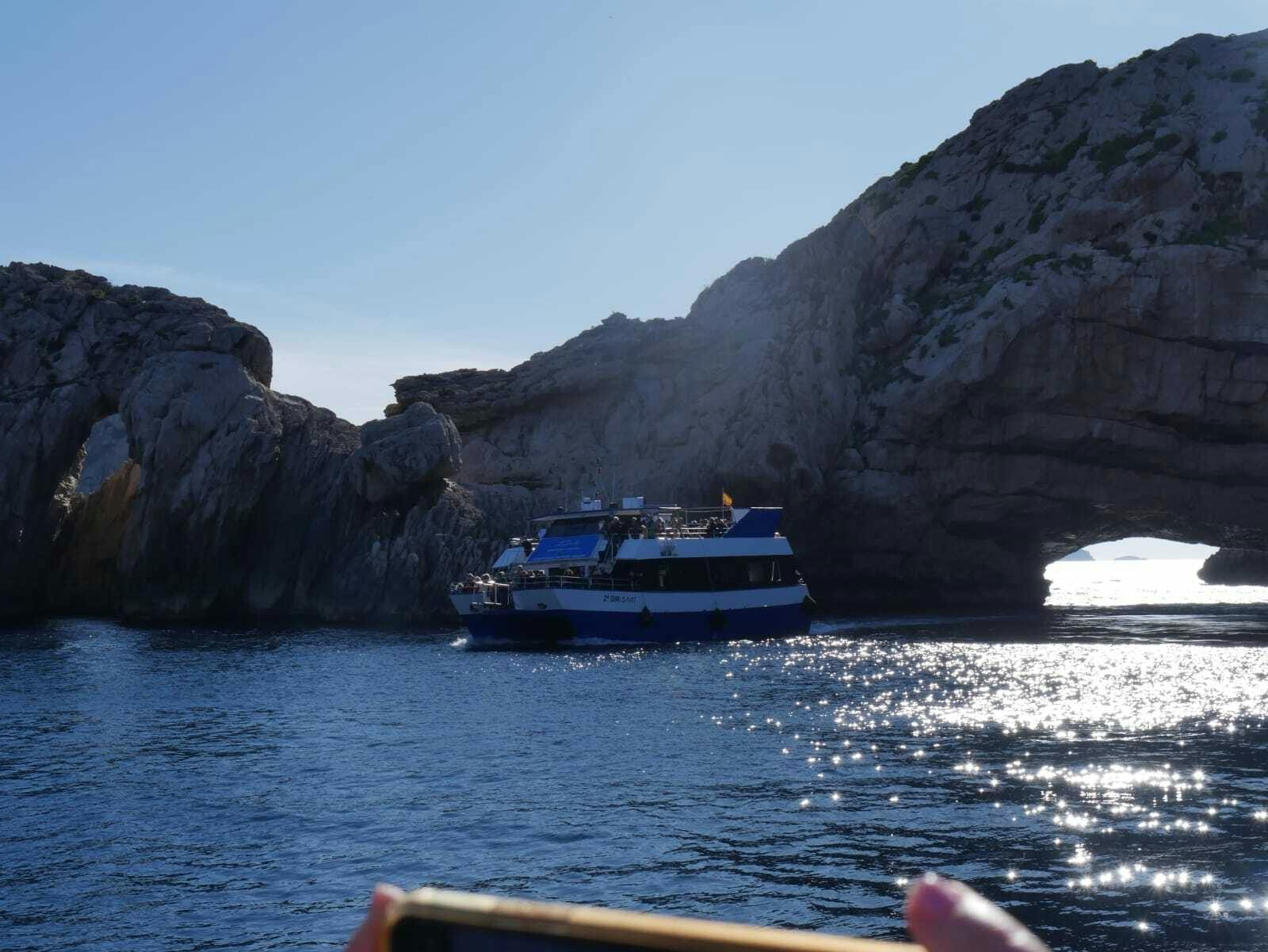 Ibiza solar eclipse sunset cruise