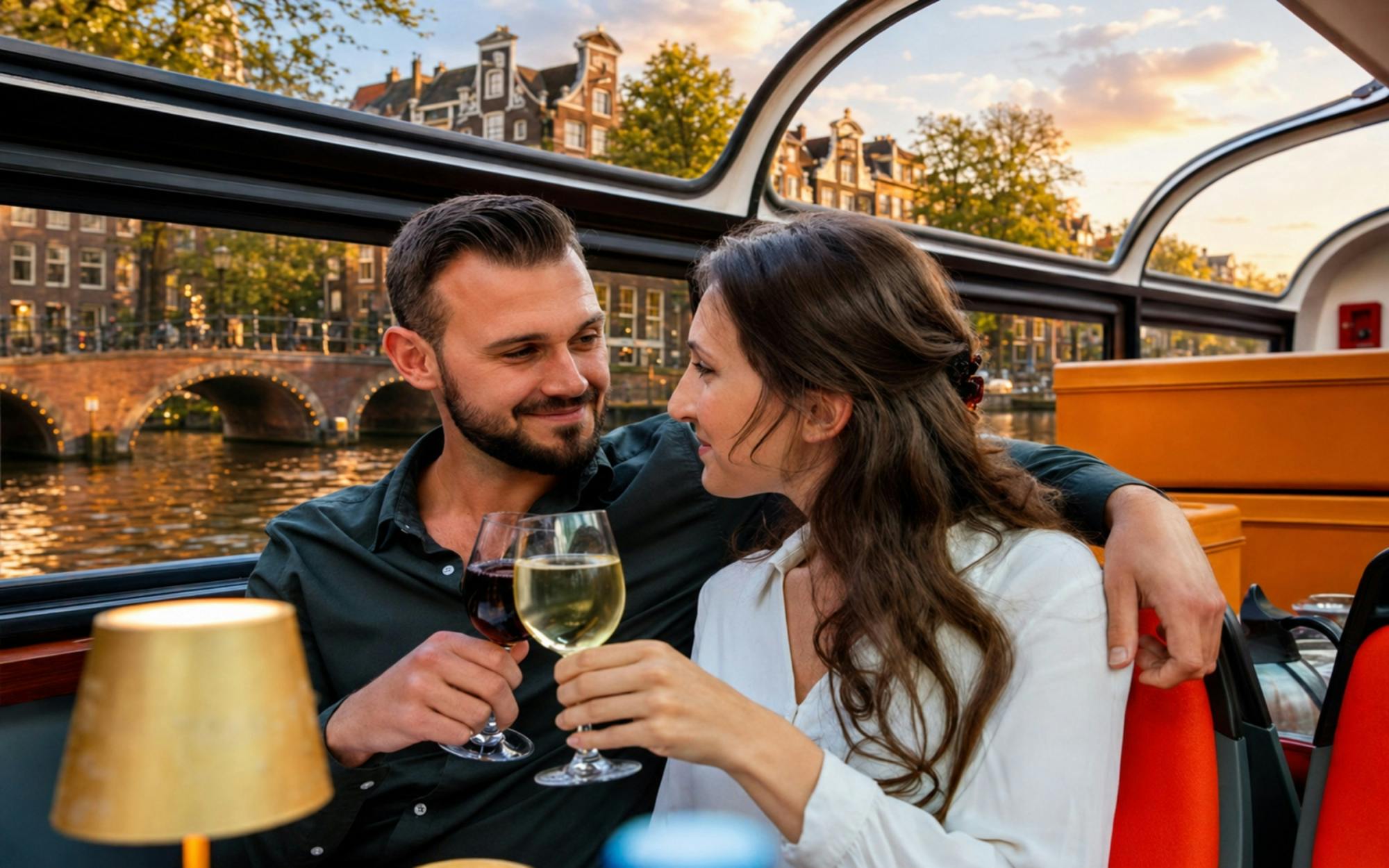 Cruzeiro por Amsterdã com vinhos e queijos