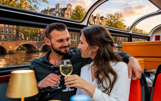 Croisière avec vins et fromages à Amsterdam