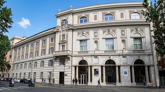 Bilhete de entrada para o Palazzo Merulana