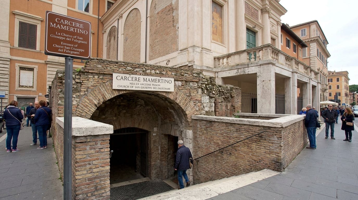 Mamertine Prison entrance ticket