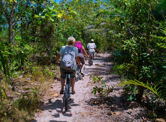 Excursion d'une journée à vélo et à pied dans la forêt de Masingini, à Zanzibar
