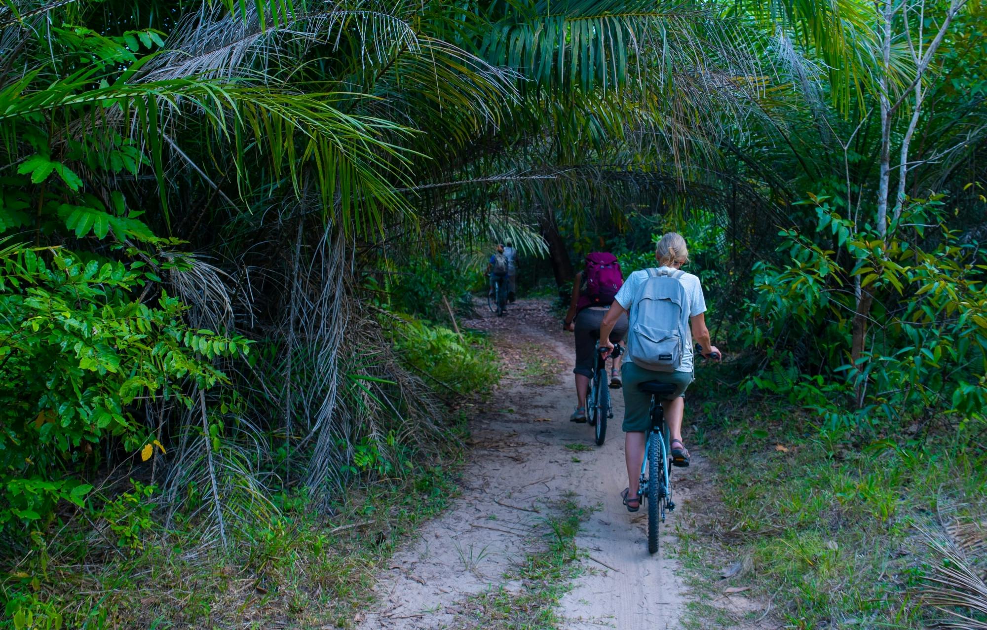 Zanzibar Masingini Forest full-day biking and walking tour