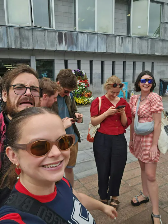Cork murder mystery city exploration game