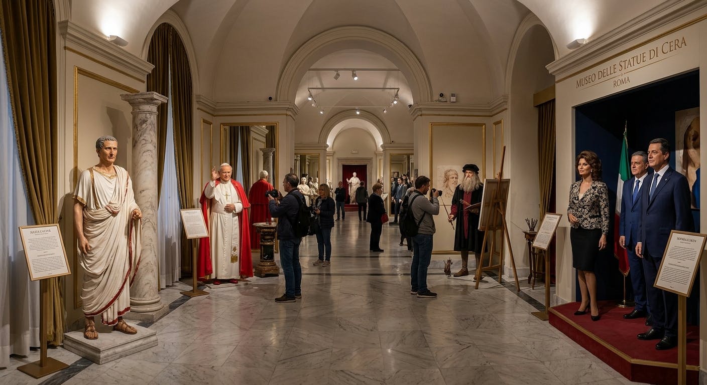 Wax Museum Rome entrance ticket