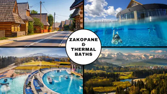 Excursão a Zakopane e aos banhos termais de Chocholow a partir de Cracóvia