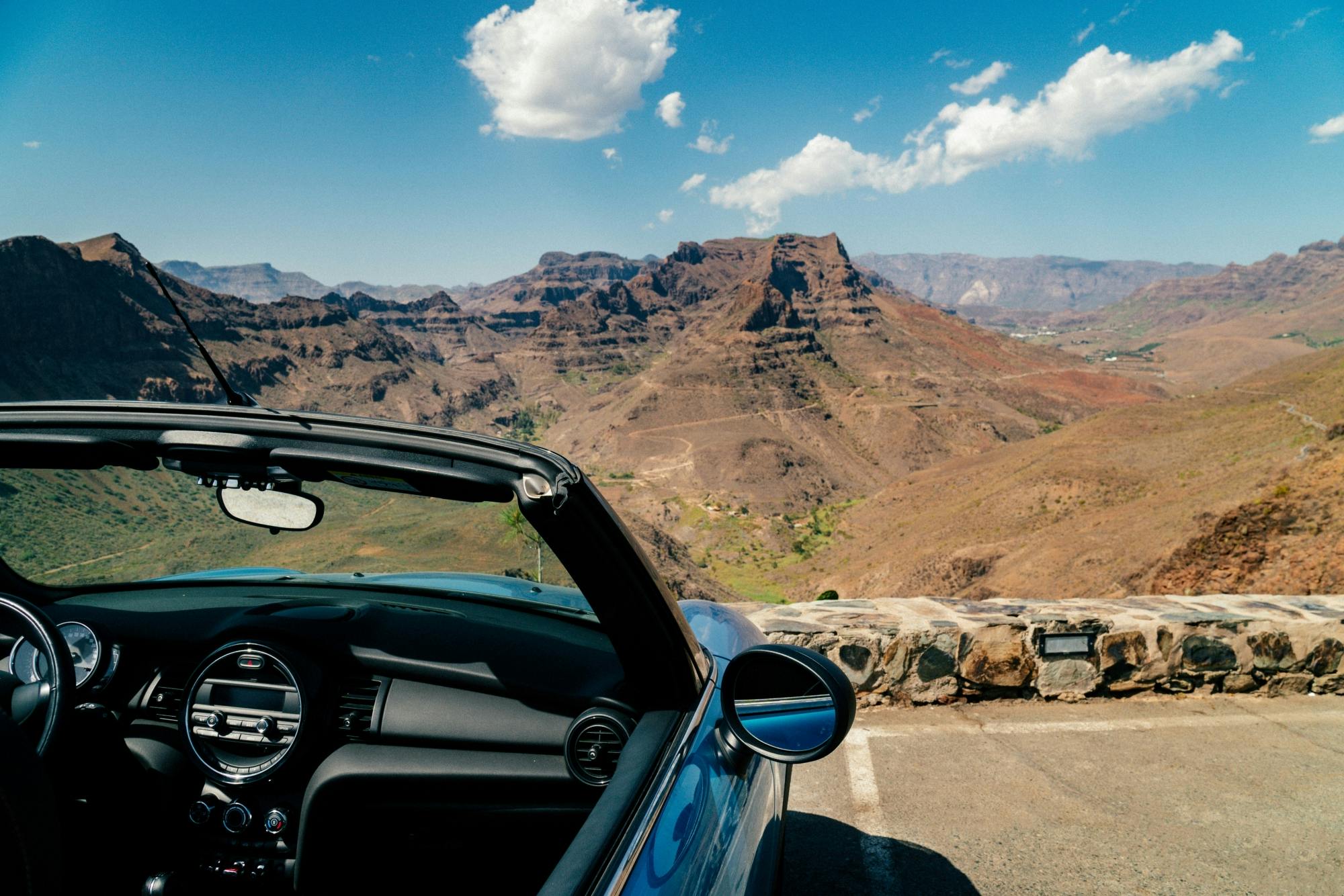 Cabrio-Tour bei Sonnenuntergang auf Gran Canaria