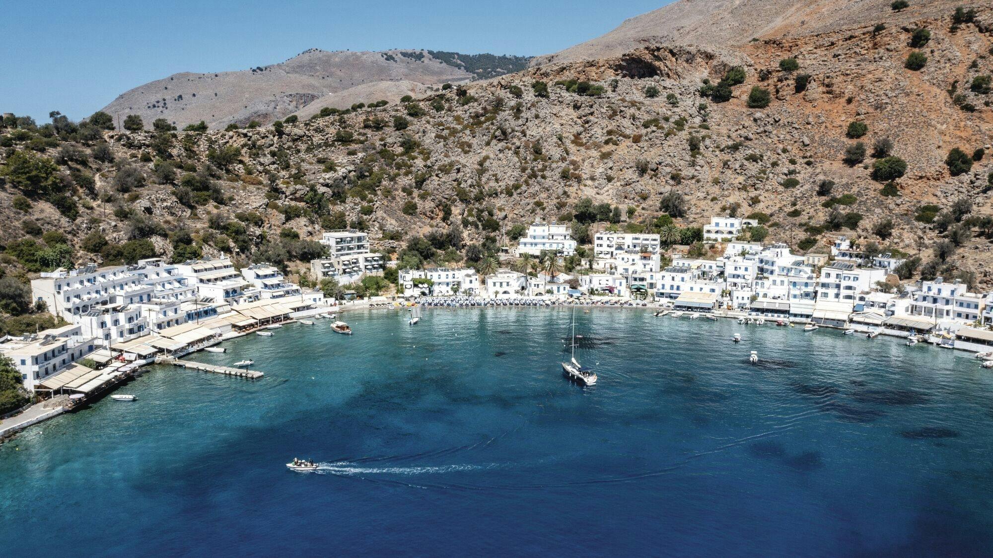 Ganztagestour durch das Dorf Loutro mit einem typischen kretischen Mittagessen