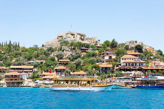 Tour privato in barca alla città sommersa di Kekova e alle rovine di Myra