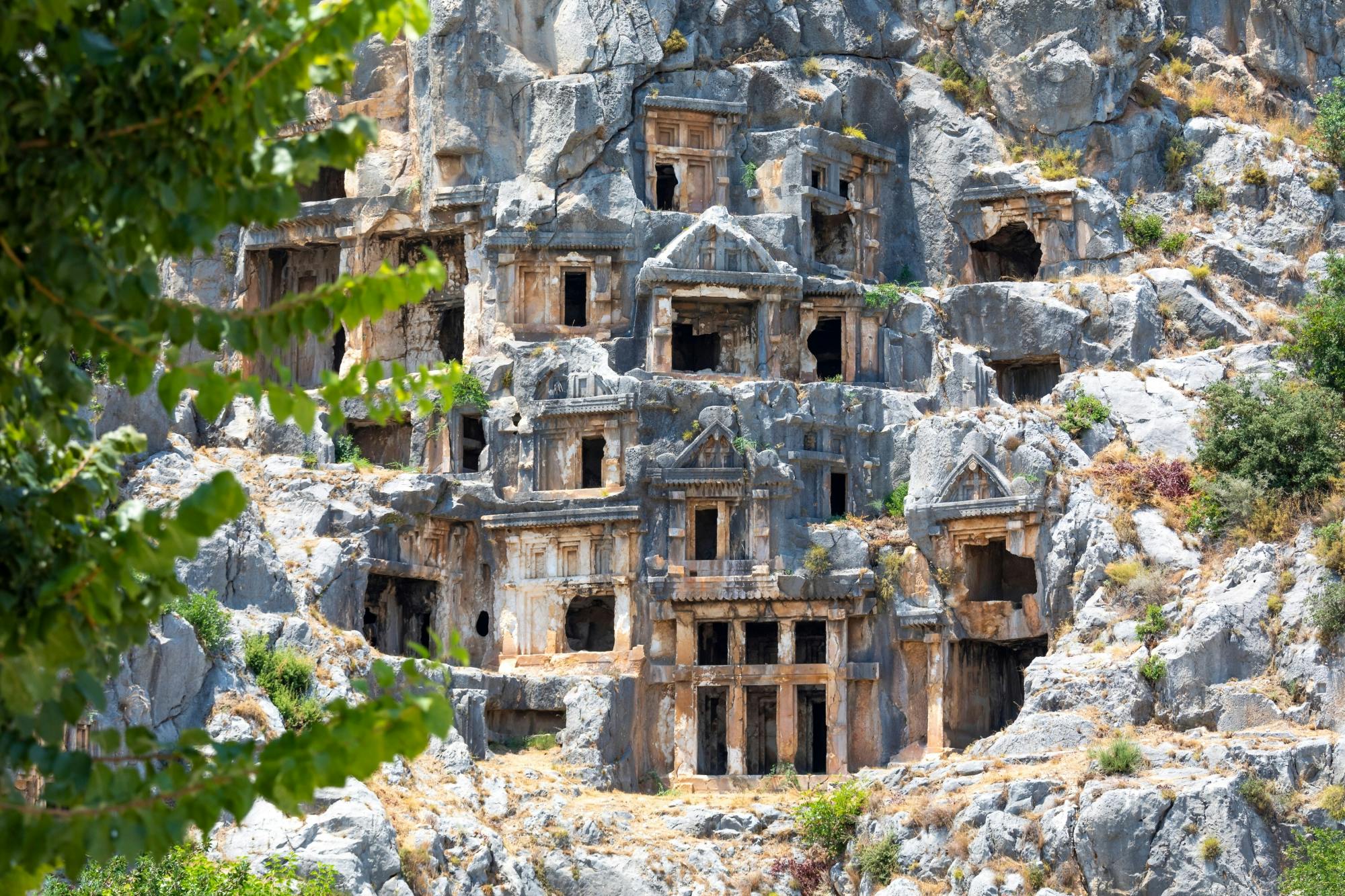 Private boat tour to Kekova’s sunken city and Myra ruins