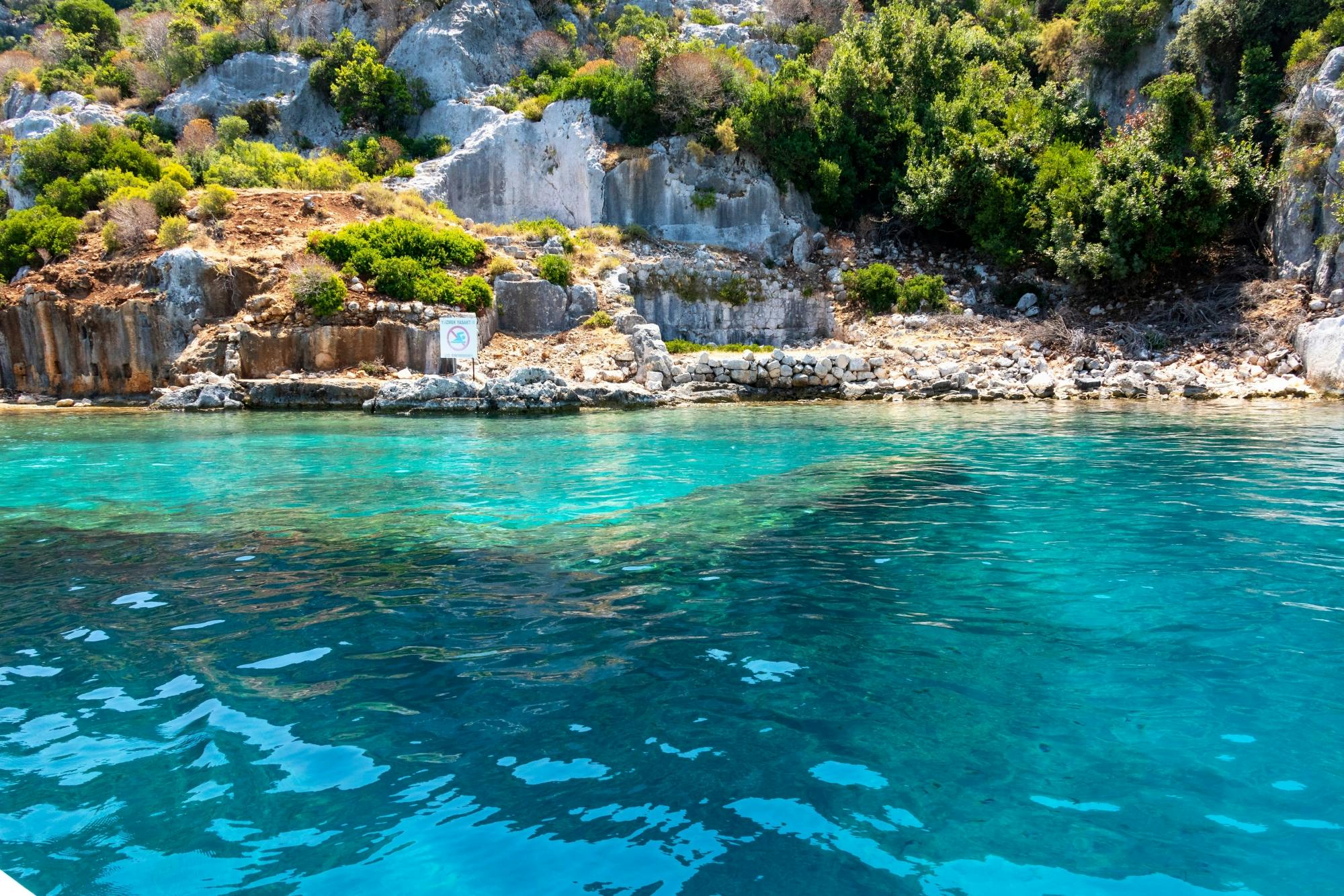 Private boat tour to Kekova’s sunken city and Myra ruins