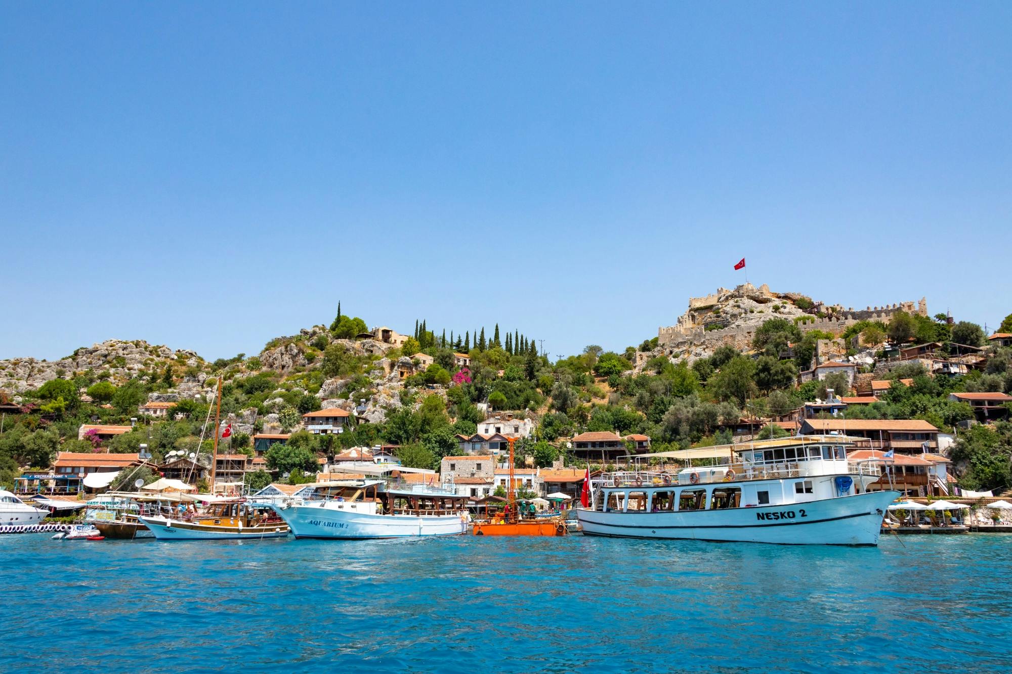 Private boat tour to Kekova’s sunken city and Myra ruins