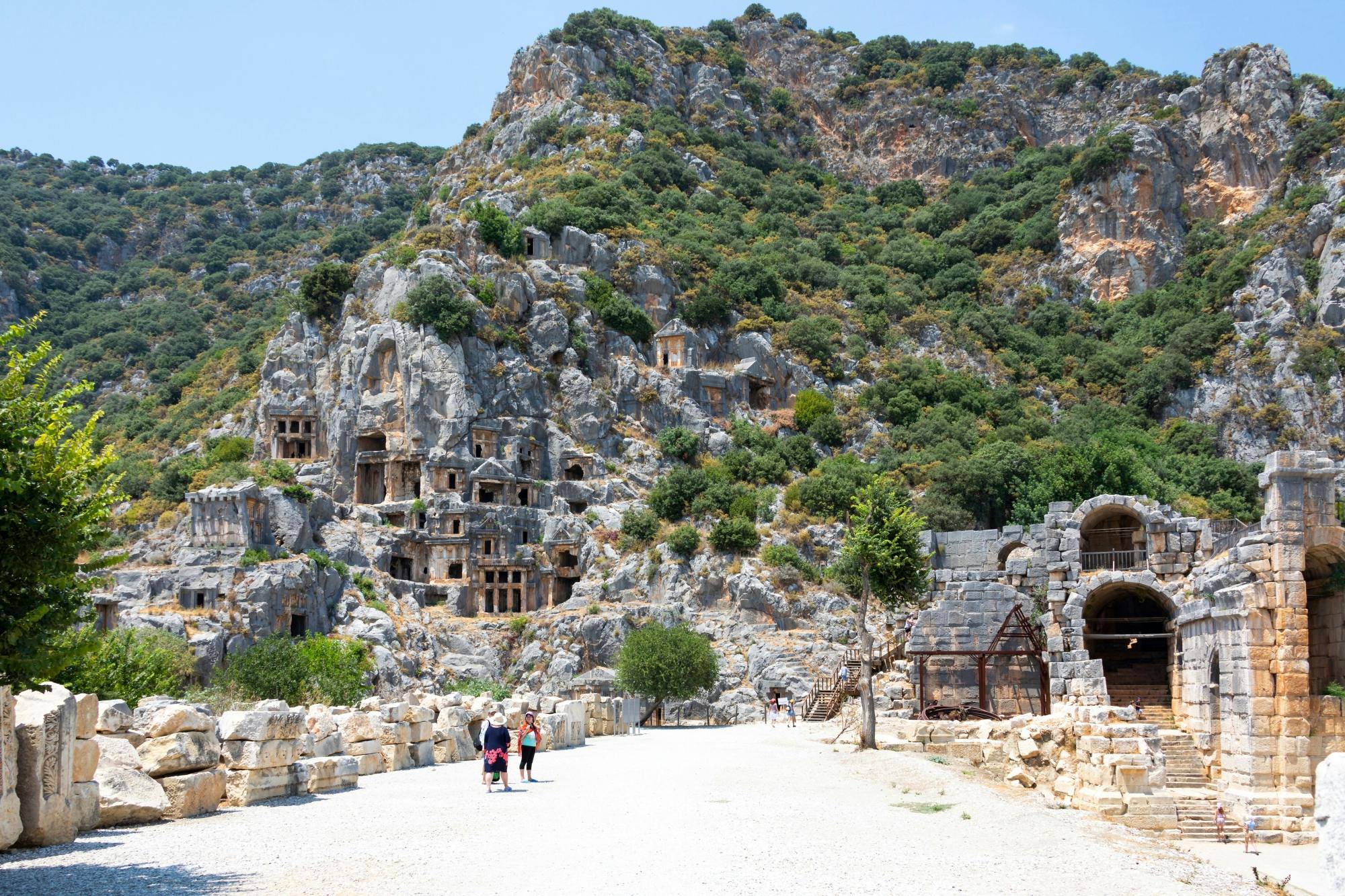 Private boat tour to Kekova’s sunken city and Myra ruins