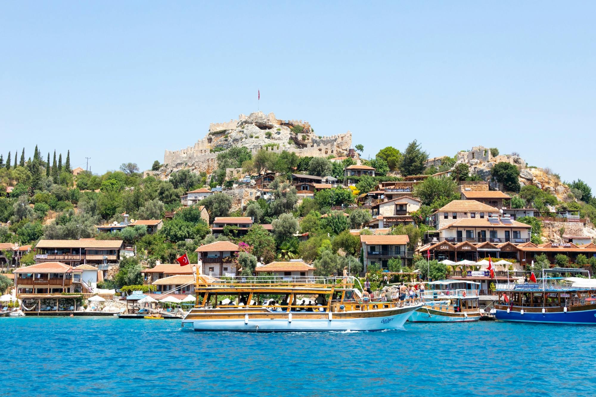 Private boat tour to Kekova’s sunken city and Myra ruins