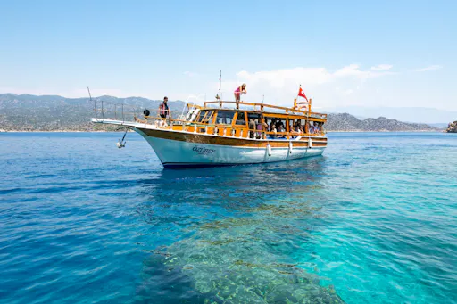 Private boat tour to Kekova’s sunken city and Myra ruins