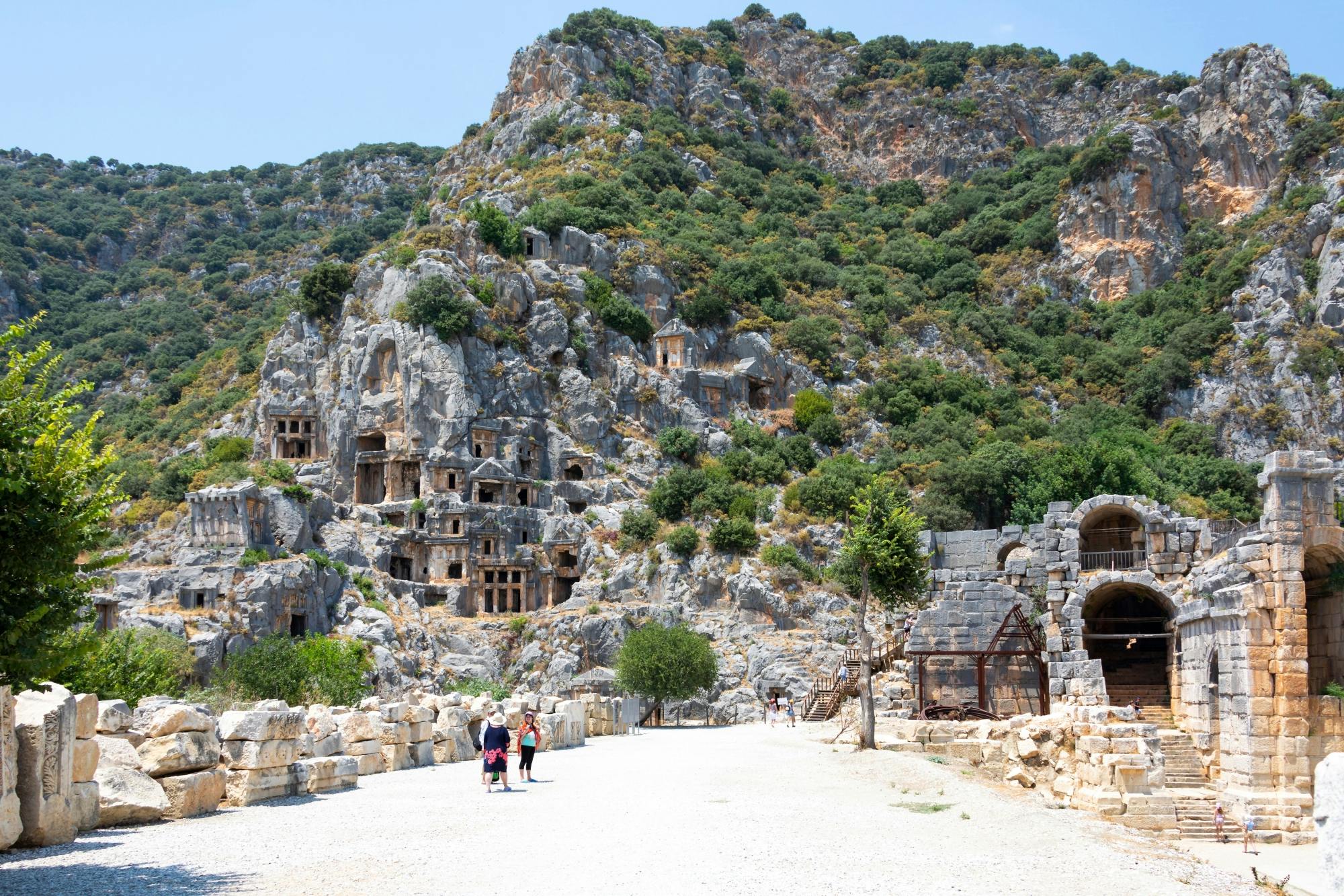 Private boat tour to Kekova’s sunken city and Myra ruins