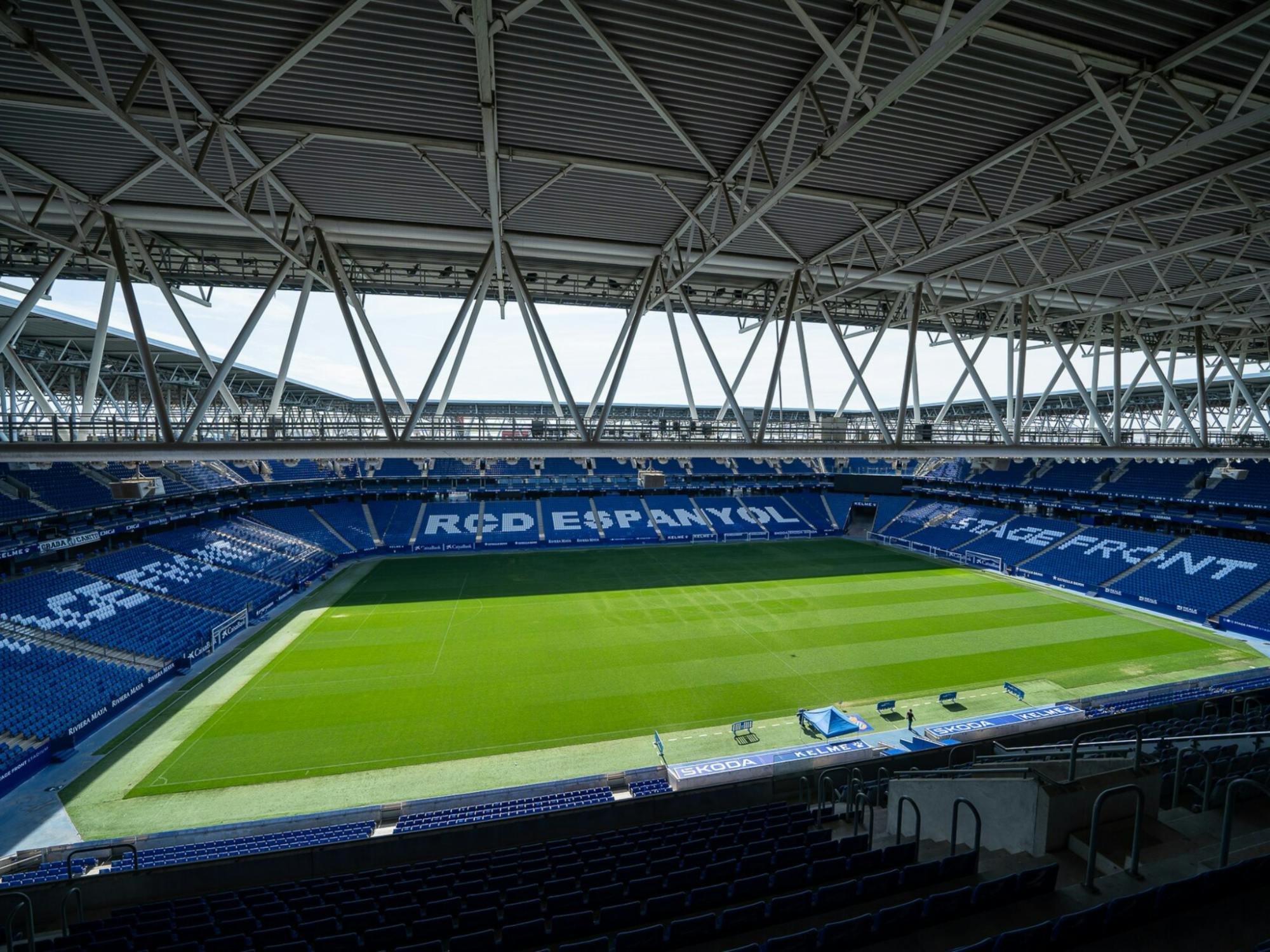 Bilhete de entrada para o jogo de futebol do RCD Espanyol no Estádio RCDE