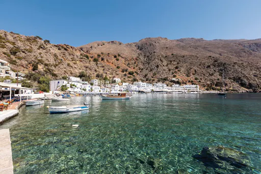 Full-day tour of Loutro Village with a typical Cretan lunch