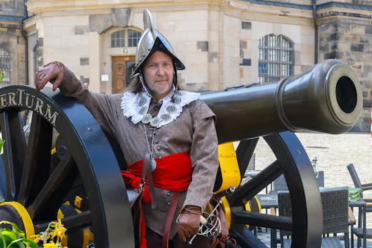 Dresden city guard immersive historical tour