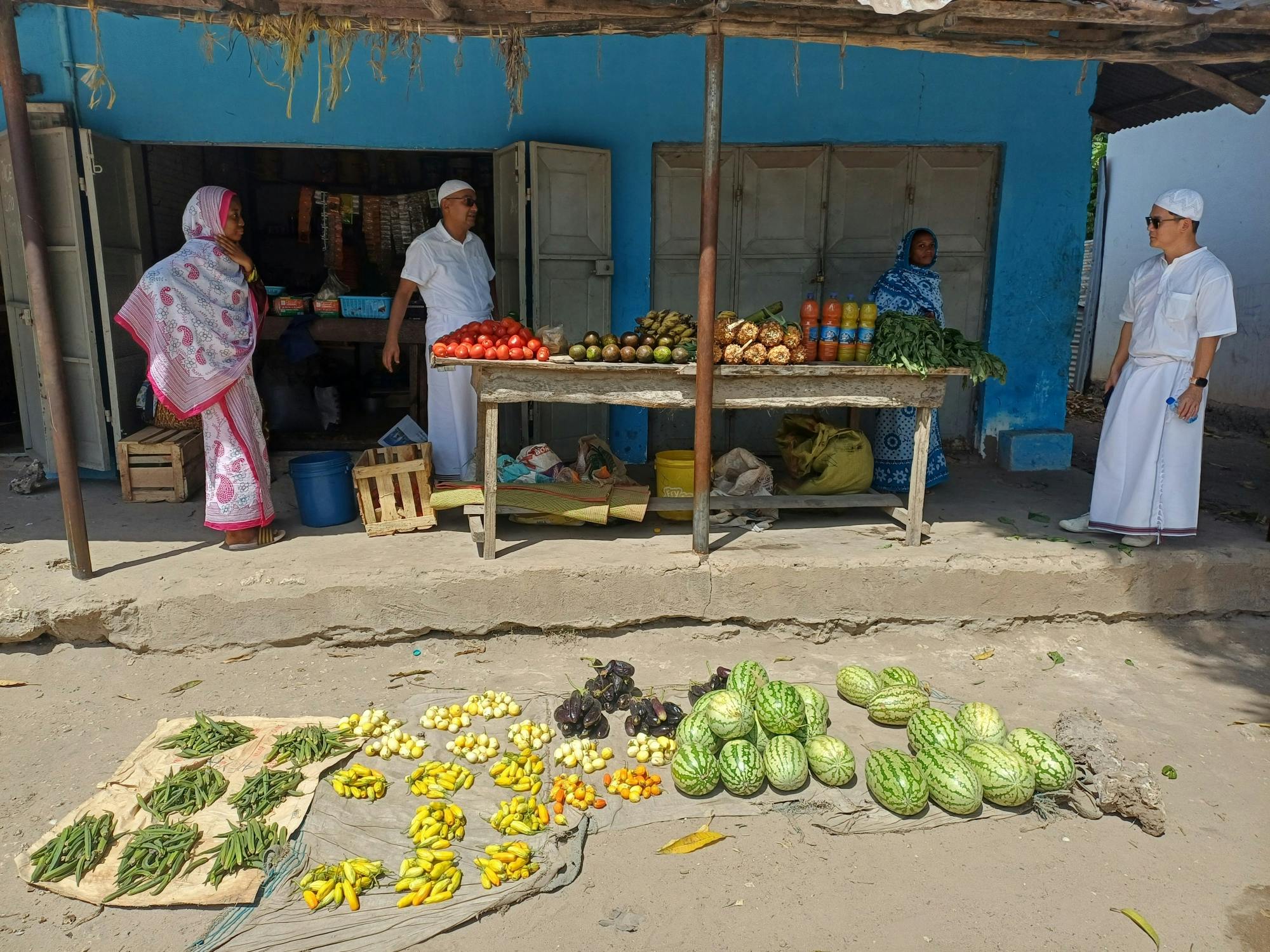 Local life and home cooking tour with the Zanzibari Mamas