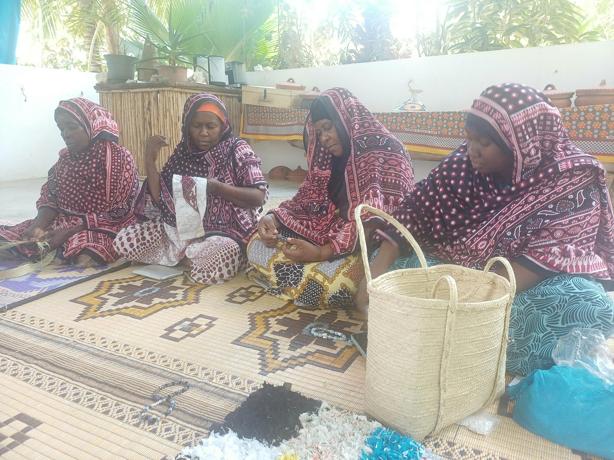 Local life and home cooking tour with the Zanzibari Mamas